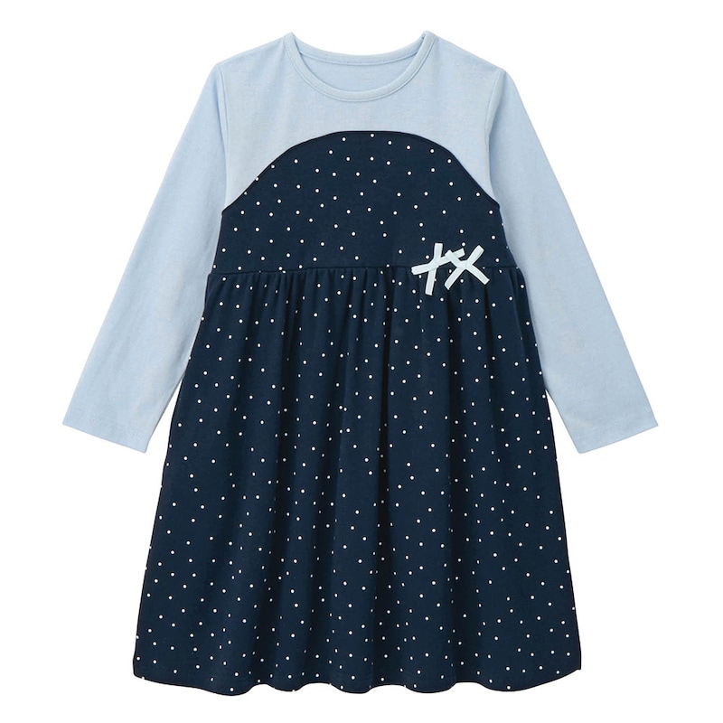 サックス×ネイビードット