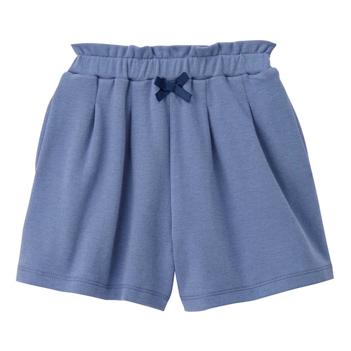 ウエストリボンカットソータックショートパンツ 【子供ズボン】