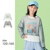 【ジータ/GITA】チュールショートTレイヤード風プリントTシャツ 【子供服 長袖】