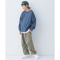 ビンテージブルー／モデル身長151.5cm・サイズ160