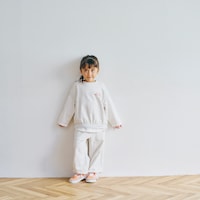 モデル身長105cm、110サイズ着用
