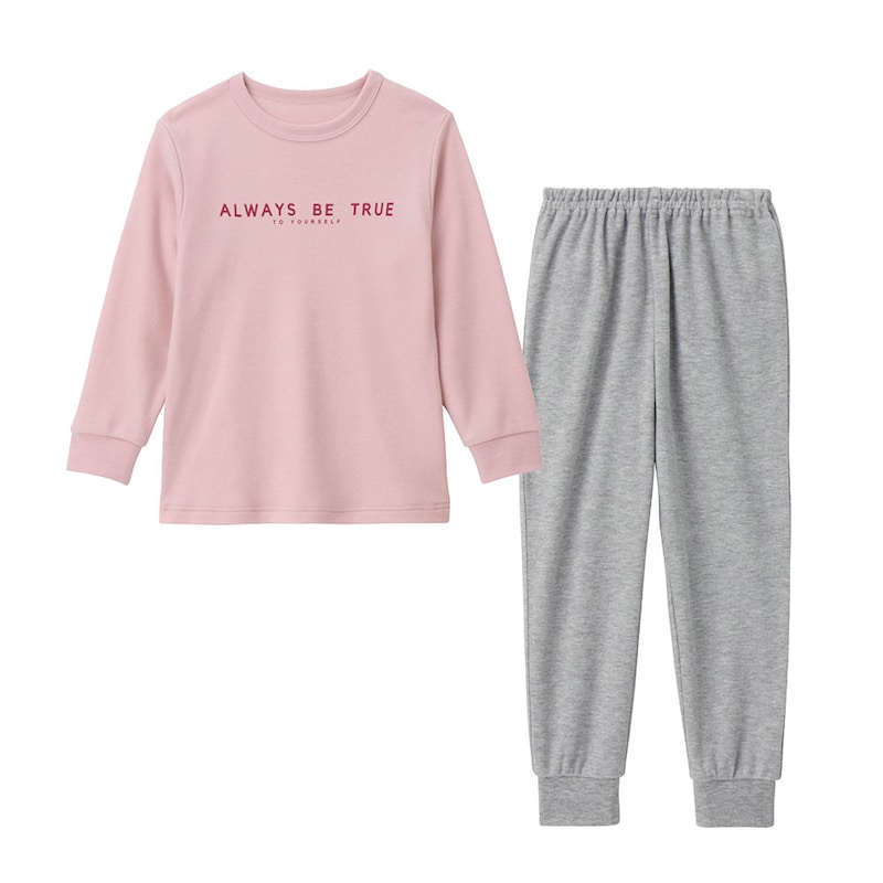 ピーチホイップ×杢グレー