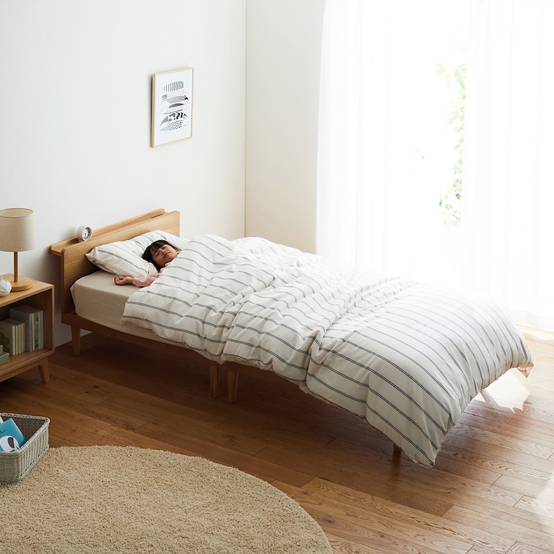 オフホワイト（ストライプ）