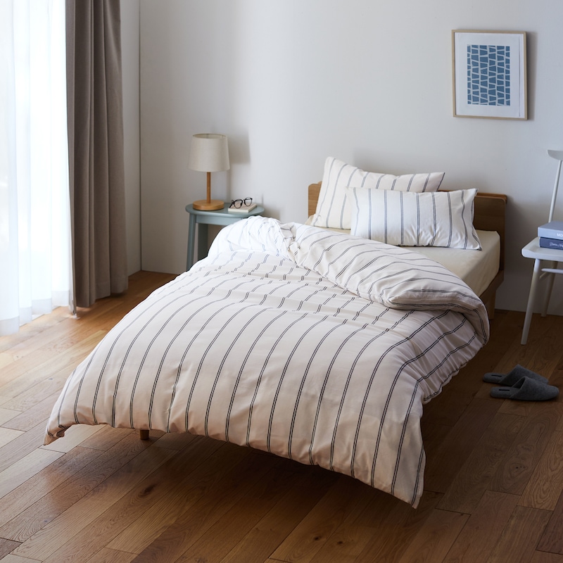 オフホワイト（ストライプ）・洋式シングル