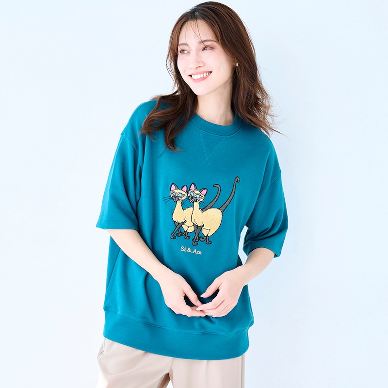 モデル身長168cm／M　サイ＆アム着用