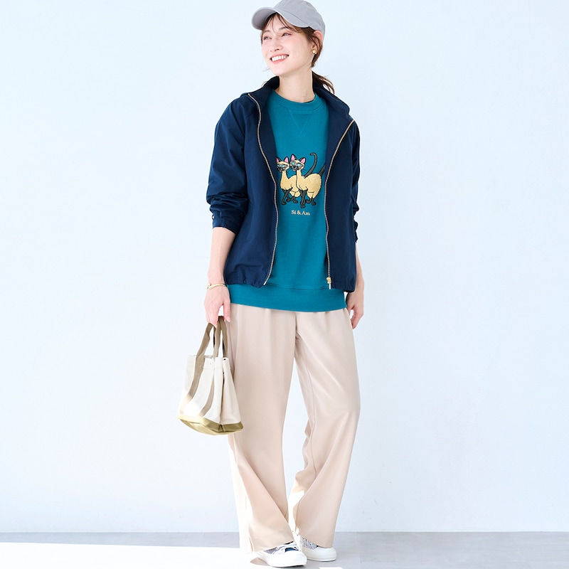 モデル身長168cm／M　サイ＆アム