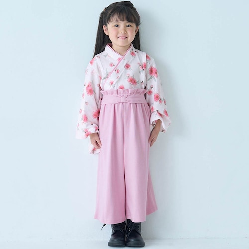 袴風セットアップ「ミニーマウス」