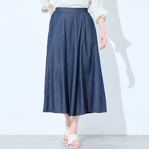 【ベルメゾン】ライトオンスデニムスカート見えパンツ