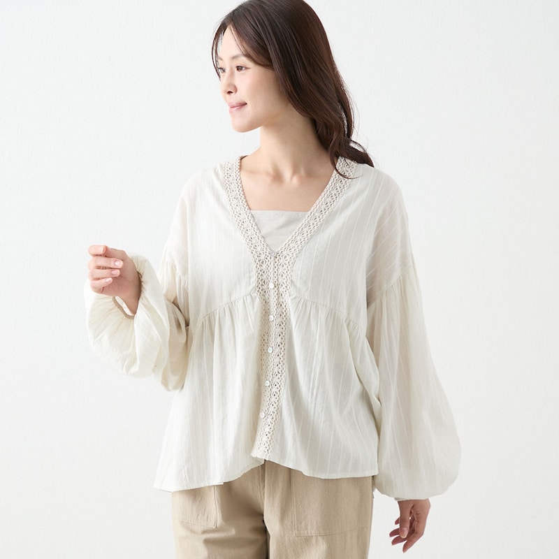 モデル身長163㎝／M