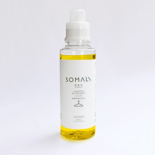 柔軟剤なしでふっくら！洗濯用液体石けん『SOMALI』［日本製］