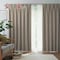 【お買い得な既製サイズ】 織り生地の遮光・遮熱・防音・形状記憶カーテン ＜2枚組／1枚＞