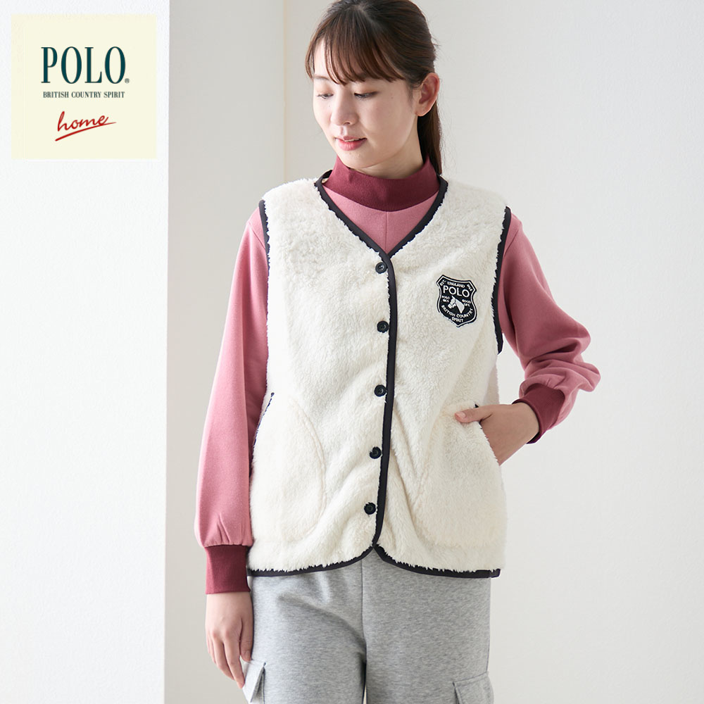 【ポロ・ビーシーエス/POLO BCS】フリースベスト 【ポロ・ビーシーエス/POLO BCS】フリースベスト