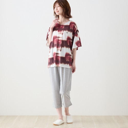 冷感素材ルームウェア上下セット