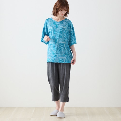 冷感素材ルームウェア上下セット