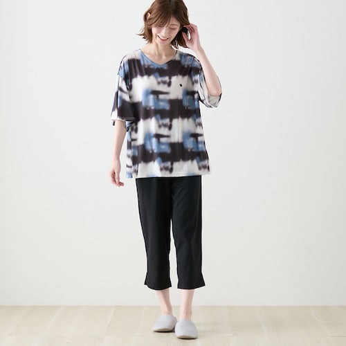 冷感素材ルームウェア上下セット