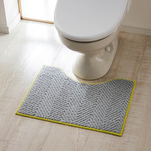 北欧スタイルの抗菌防臭ミニトイレマット