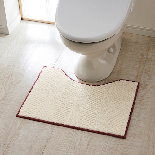 北欧スタイルの抗菌防臭ミニトイレマット