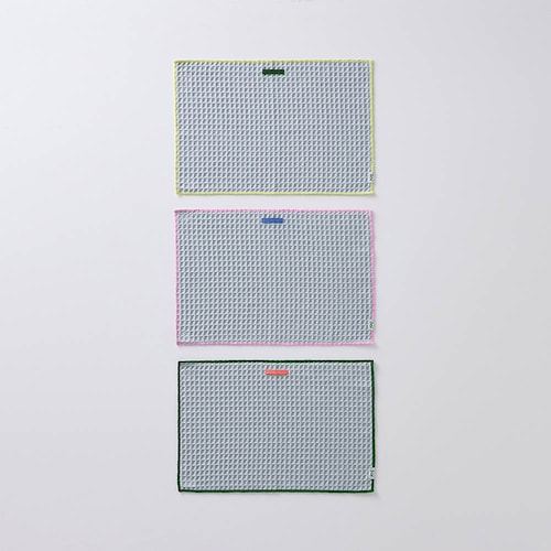 北欧スタイルの抗菌防臭キッチンクロス3色セット