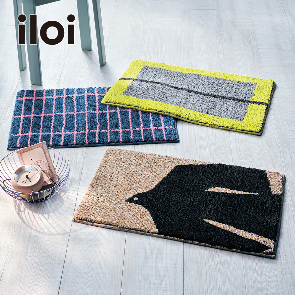 北欧スタイルの玄関マット