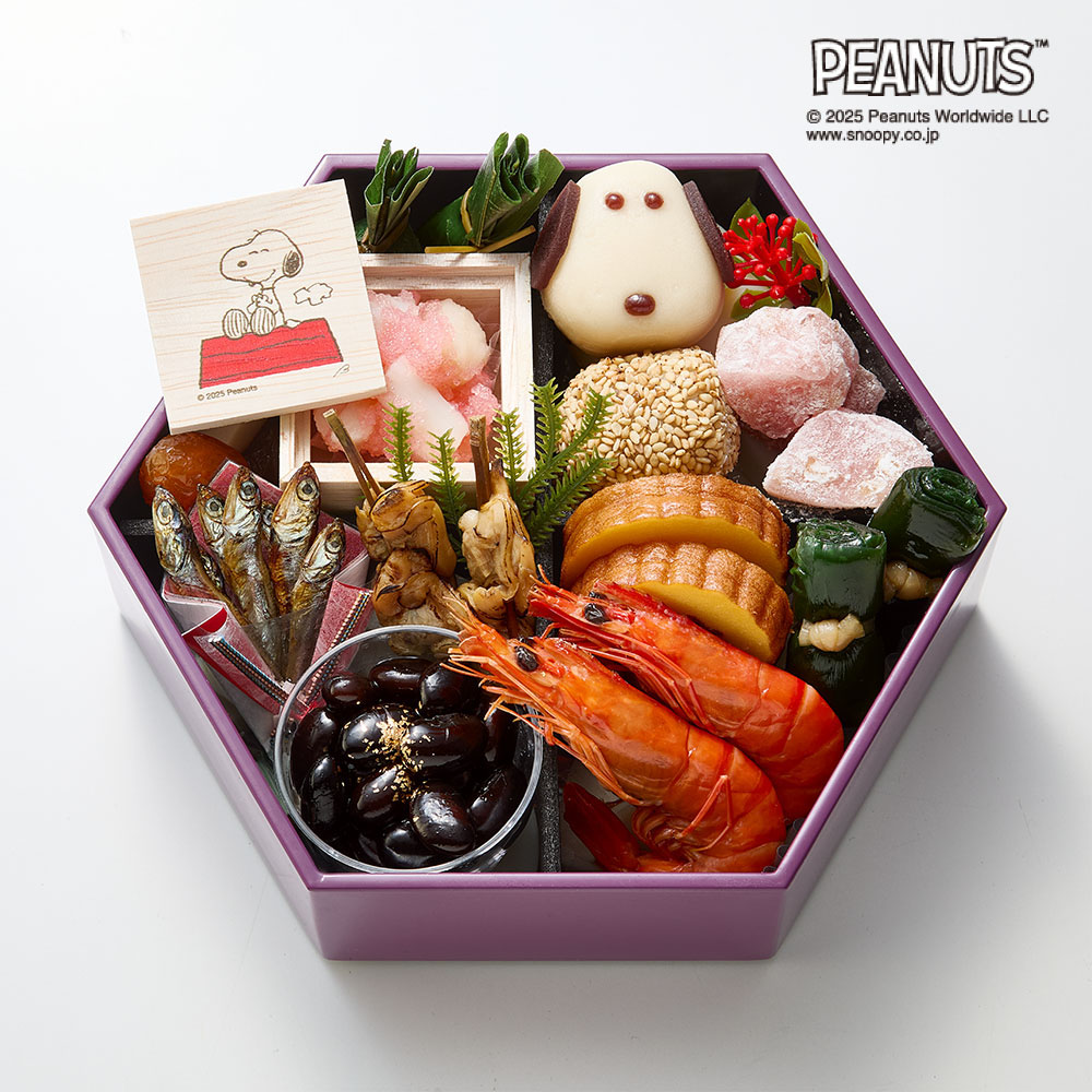 予約商品】［9月30日まで 5%OFF］ おせち・二段重「スヌーピー