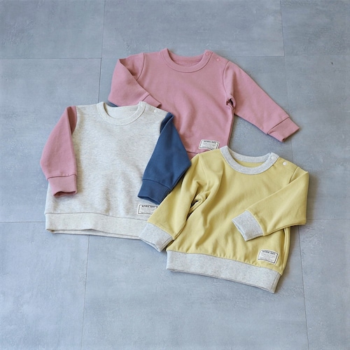 プチプラ裏毛スウェット3枚セット 【ベビー服】【保育園着】