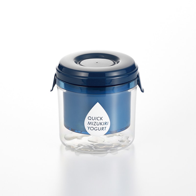 STEP3　約1時間でヨーグルトの水分が切れます