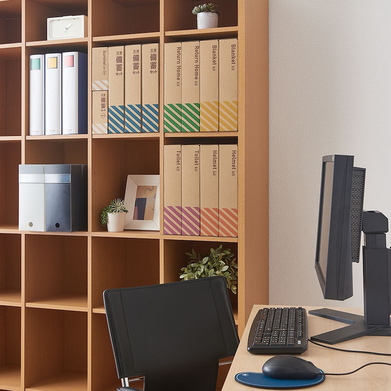 必要分・家族人数分をまとめて備蓄