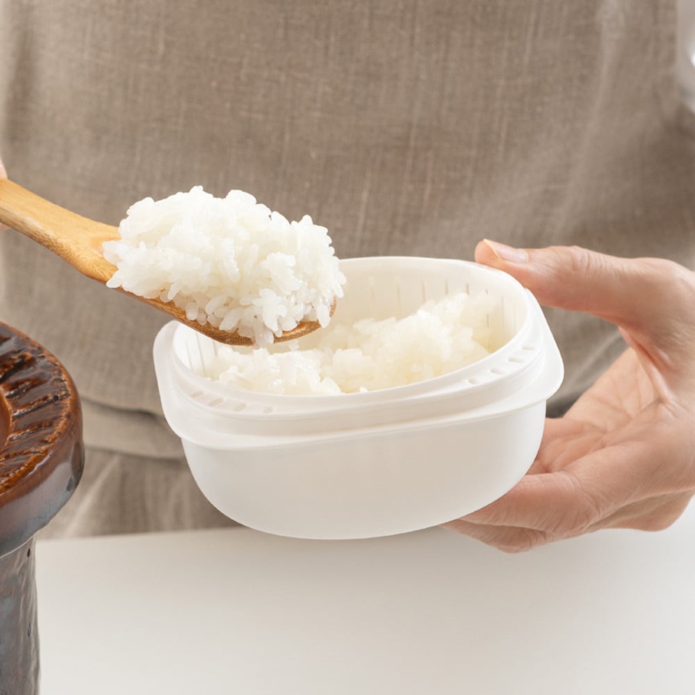 お茶碗一杯分よりもちょっと多めの一膳分(160～200g)