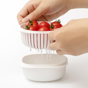 野菜を洗ってそのまま保存するのにも重宝します