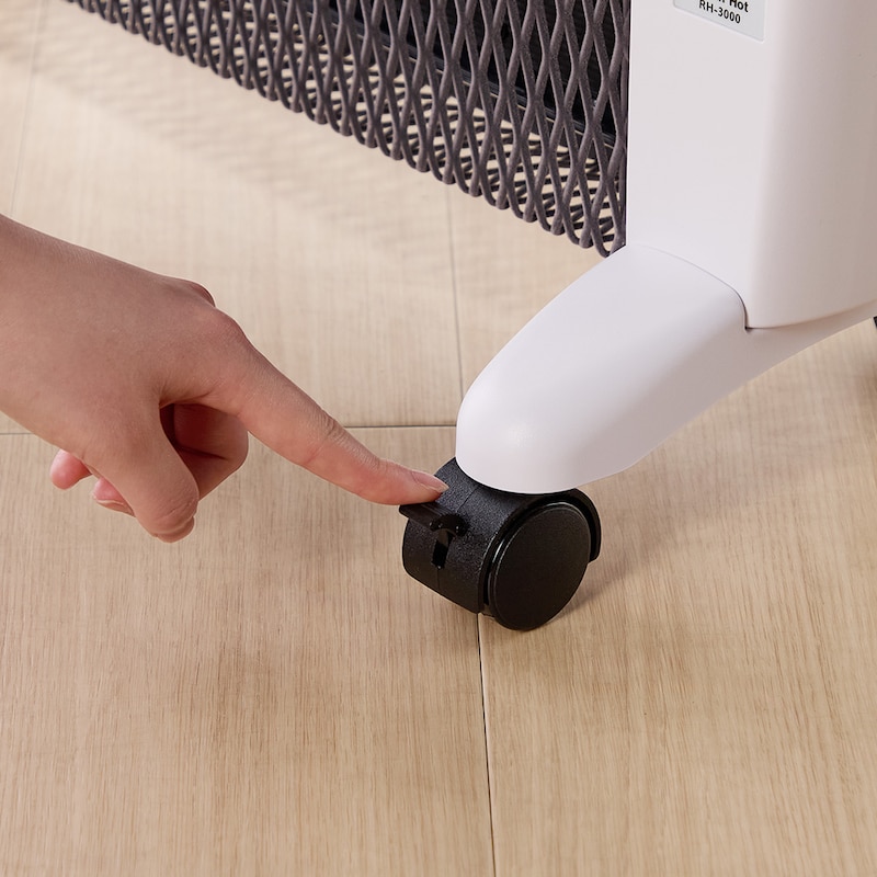 ストッパー付きキャスター