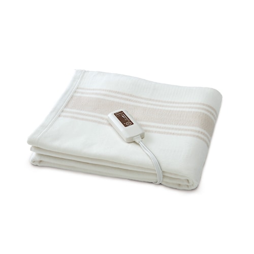 【電磁波カット】手洗いできるオーガニックコットン電気毛布＜130×188cm＞