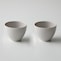 灰/湯のみ２個組