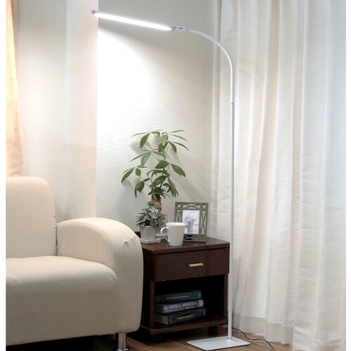 スリムソファサイドライト ＜高さ約132～201cm＞