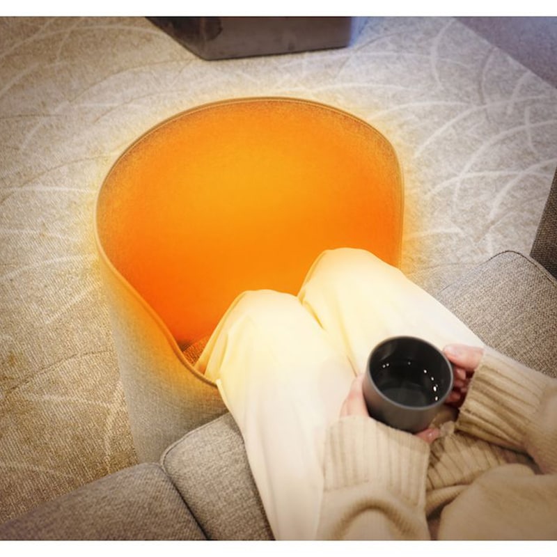 360°足元をすっぽり囲って温められます