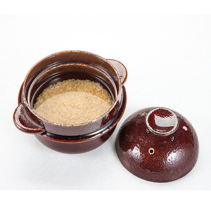 STEP3煮立て/炊き水を加えて約10分加熱→熟成10分（余熱で放置）