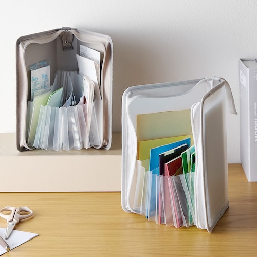 片付けに困りがちなものをサクっとまとめて収納ファイル ＜A5サイズ＞