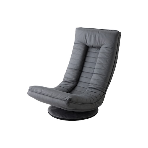 引っかき傷に強い回転式ハイバックリクライニング座椅子