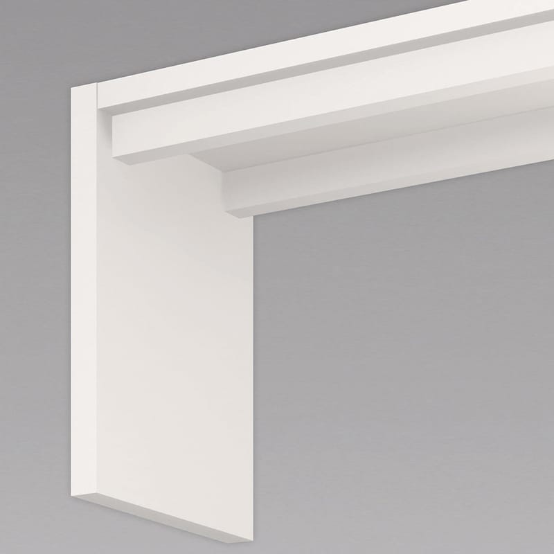 奥行59.5cmもしくは幅150cm以上には補強板が2枚で安心の強度