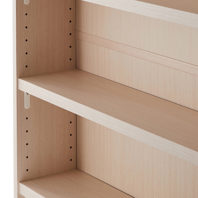 棚板は3cmピッチで可動できます。　※仕様のみの参照です。