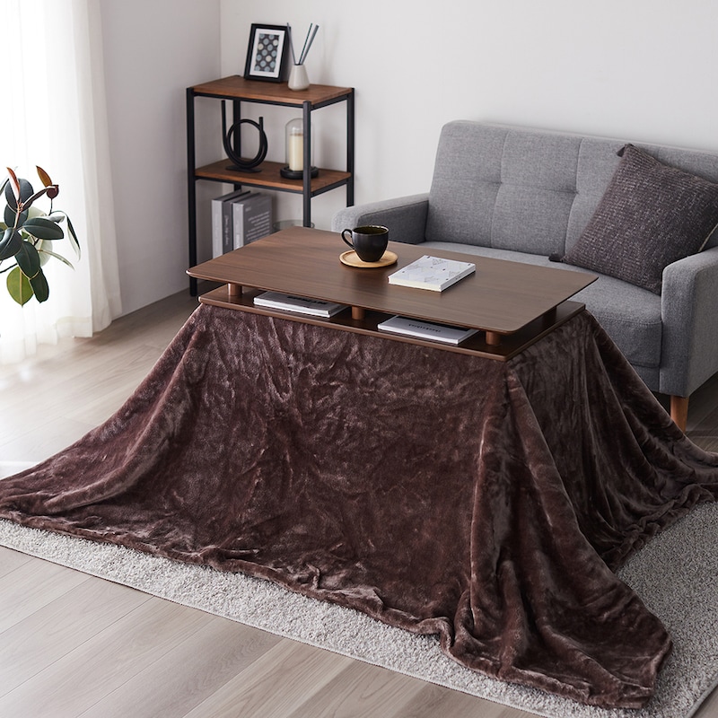 こたつ布団使用イメージ　継脚使用時