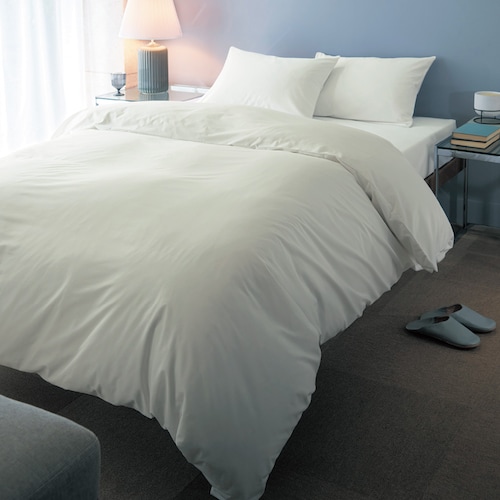 ホテルのような綿サテンの掛け布団カバー