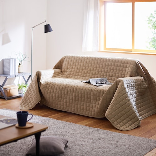 しっかり丈夫な綿ツイルの撥水マルチカバー