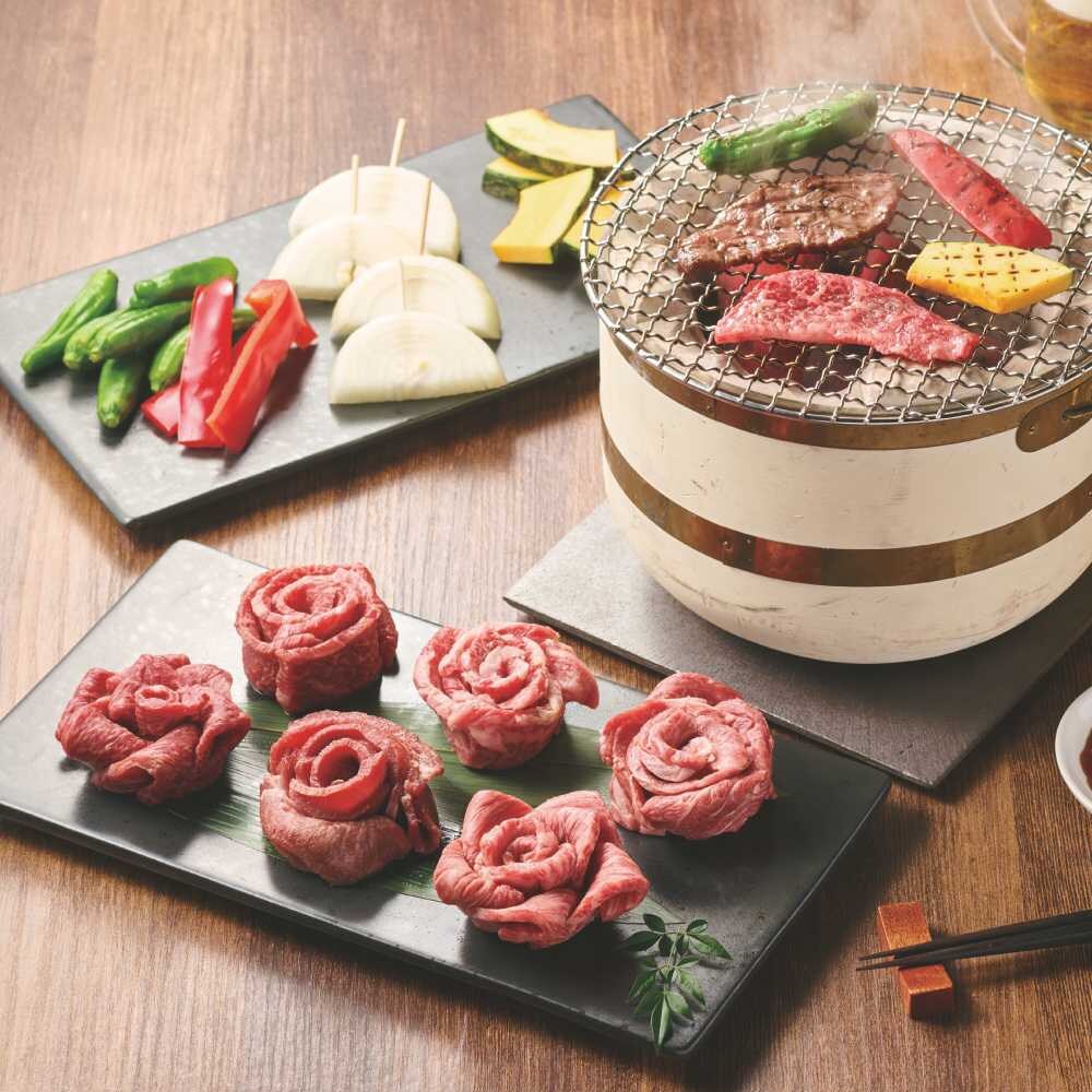 【ベルメゾン】【お歳暮・おとりよせ】 黒毛和牛5種と牛タンの花盛り焼肉用 【ご注文は1月25日まで】