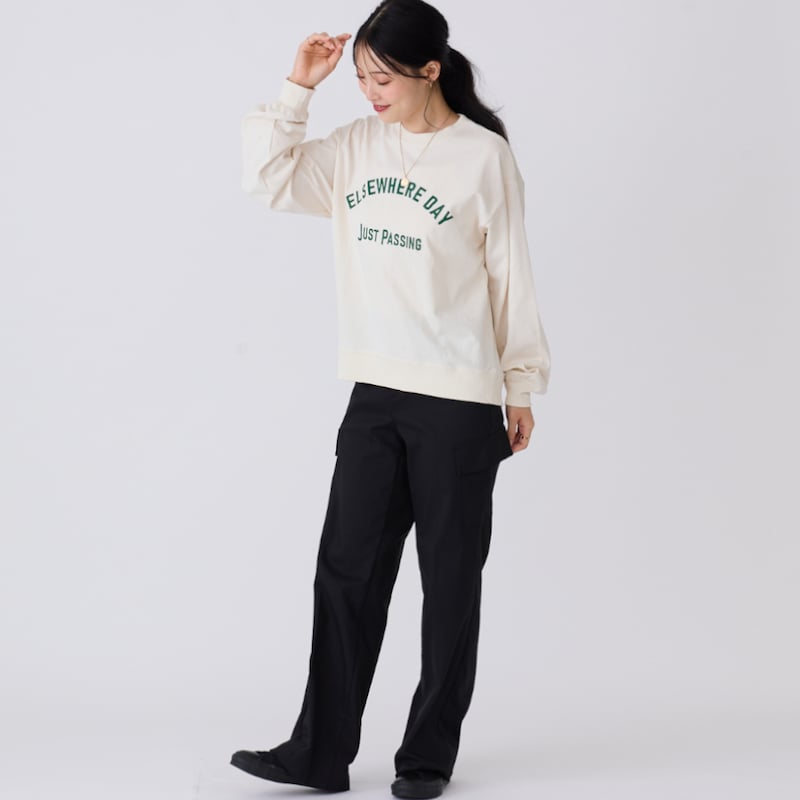 モデル身長167cm／Ｍ～Ｌサイズ