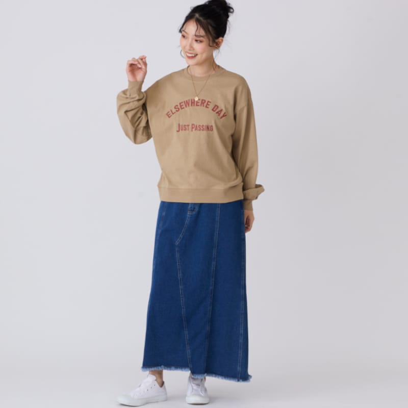 モデル身長167cm／Ｍ～Ｌサイズ