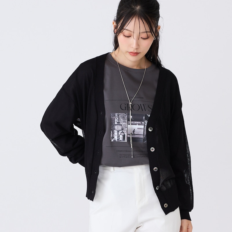 モデル身長167cm／Ｍ～Ｌサイズ着用