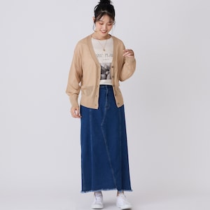 モデル身長167cm／Ｍ～Ｌサイズ着用