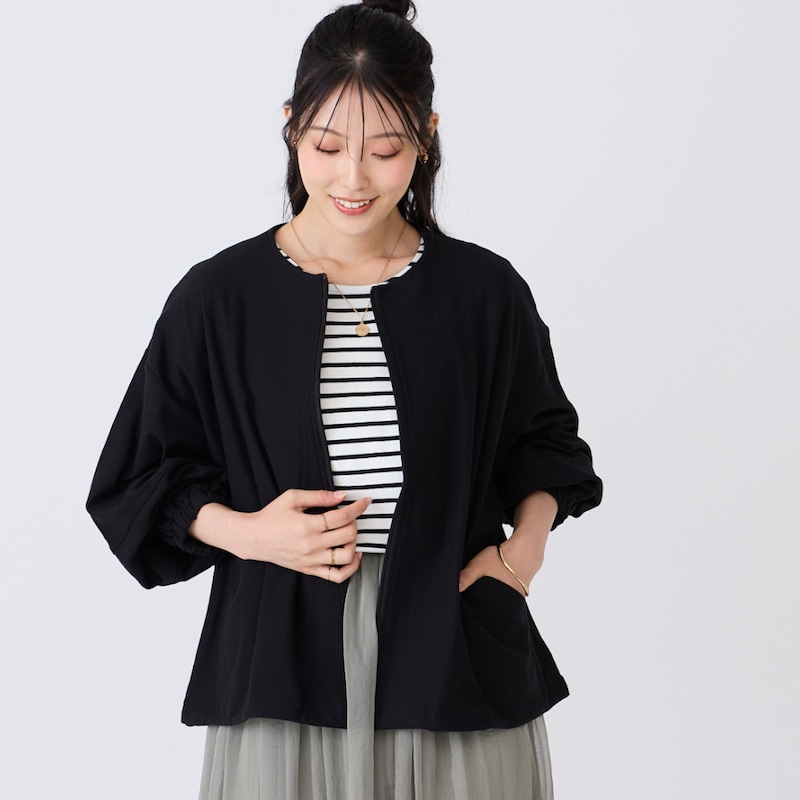 モデル身長167cm／Ｍ～Ｌサイズ着用