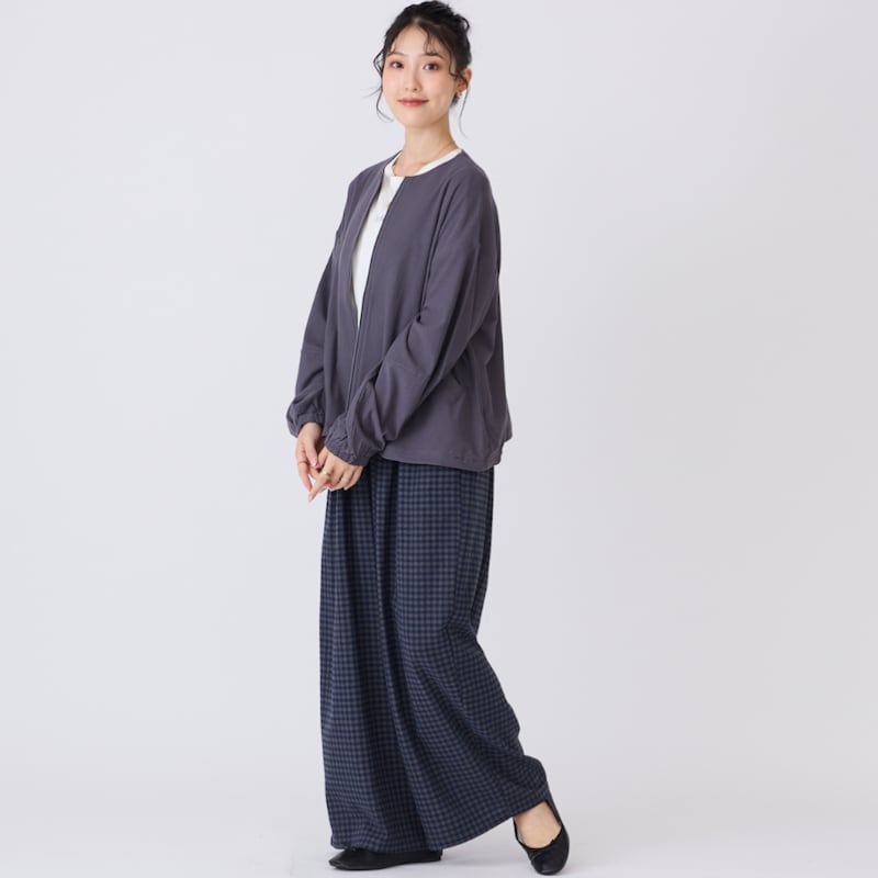 モデル身長167cm／Ｍ～Ｌサイズ着用