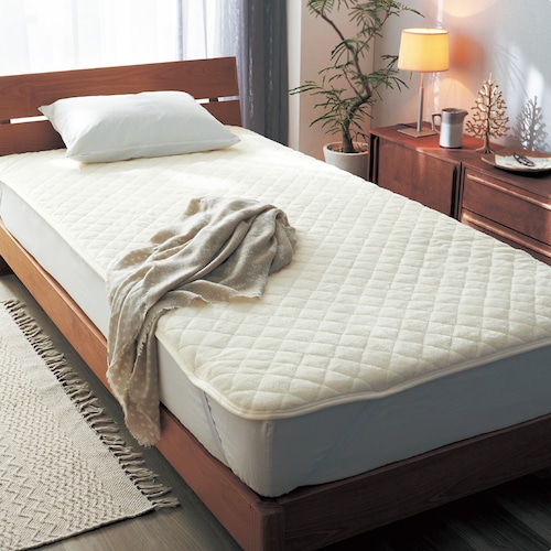 吸湿発熱プラスあったかマイクロファイバー敷きパッド